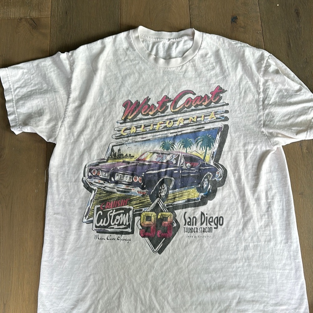 Original Brandy White Tee